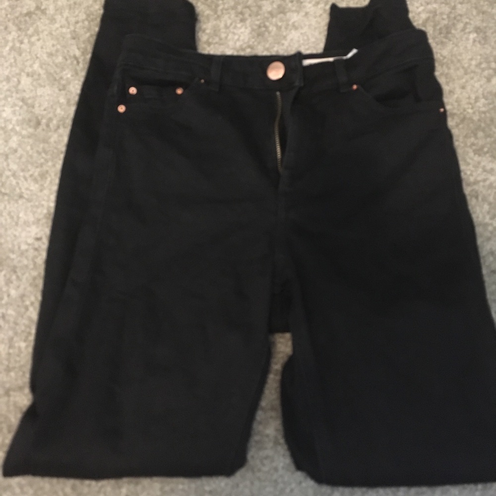 ASOS Riley black jeans